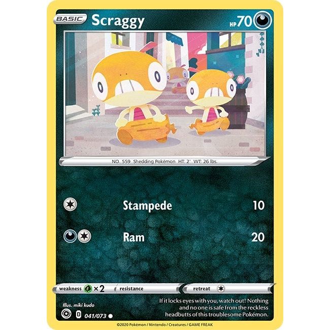 Image for Scraggy (41/73) (CHP) - Pokemon