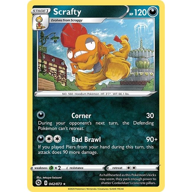 Image for Scrafty (42/73) (CHP) - Pokemon