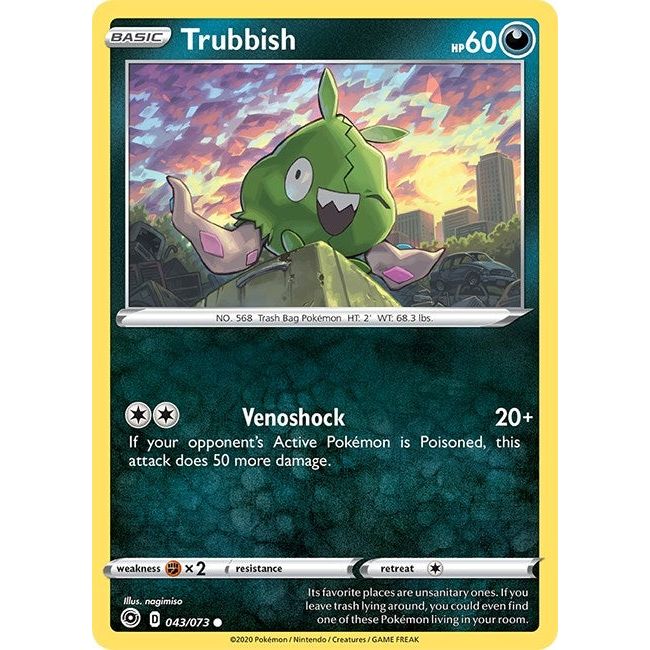 Image for Trubbish (43/73) (CHP) - Pokemon