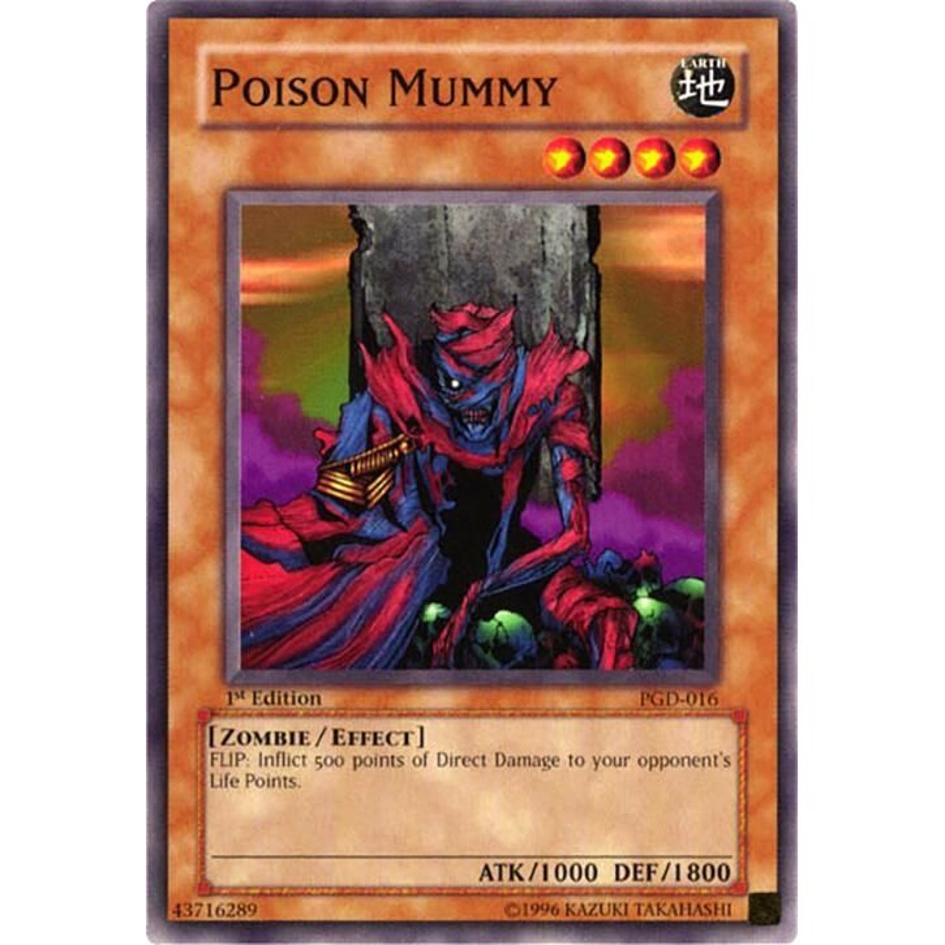 Image for Poison Mummy (PGD-016) (PGD) - YuGiOh