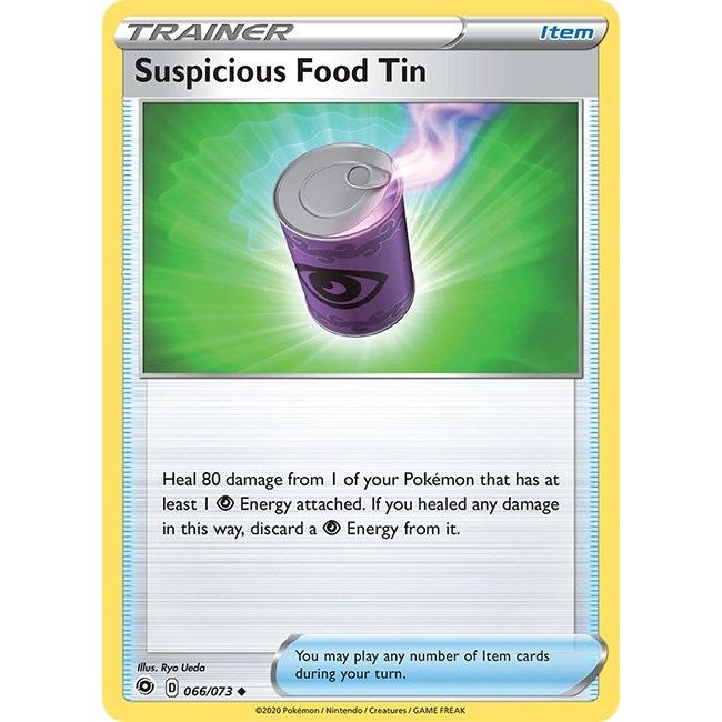 Image for Suspicious Food Tin (66/73) (CHP) - Pokemon