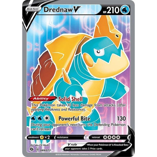 Image for Drednaw V (Full Art) (69/73) (CHP) - Pokemon
