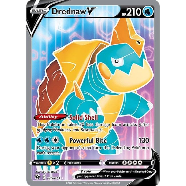 Image for Drednaw V (Full Art) (69/73) (CHP) - Pokemon