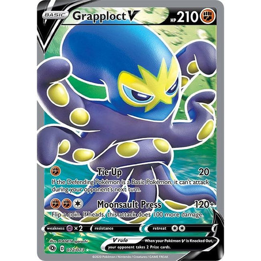 Image for Grapploct V (Full Art) (72/73) (CHP) - Pokemon