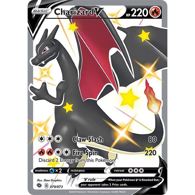 Image for Charizard V (Secret) (79/73) (CHP) - Pokemon