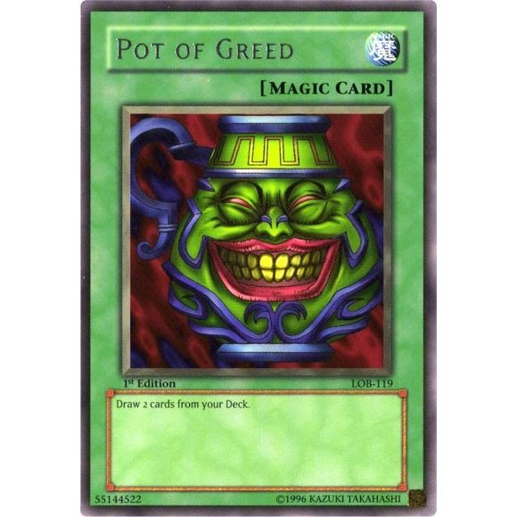 Image for Pot of Greed (LOB-119) (LOB) - YuGiOh