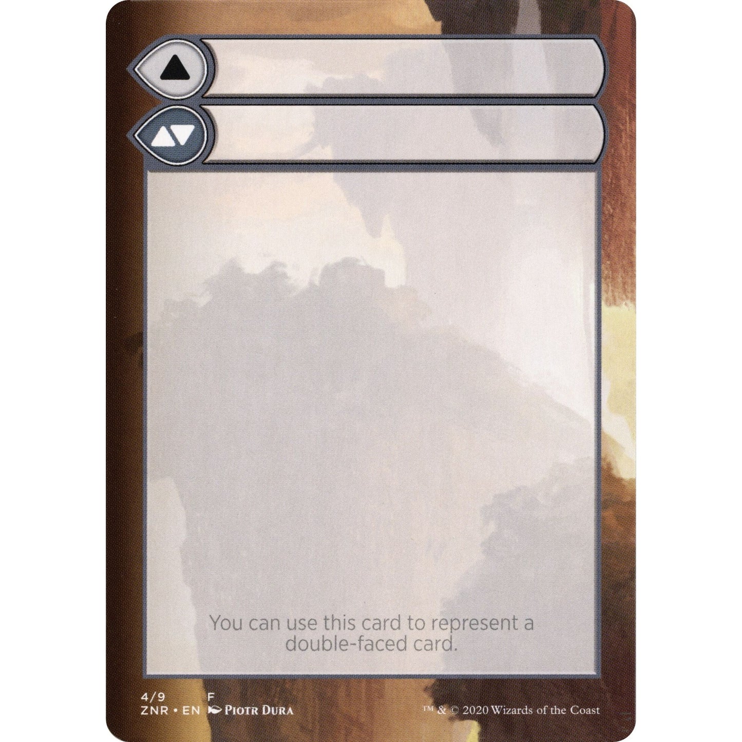 Image for Helper Card (4) (ZNR) - Magic: The Gathering