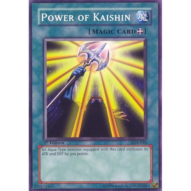 Image for Power of Kaishin (LOB-044) (LOB) - YuGiOh