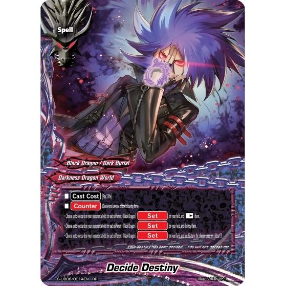 Image for Decide Destiny (S-UB06/0014EN) (S-UB06) - Future Card BuddyFight