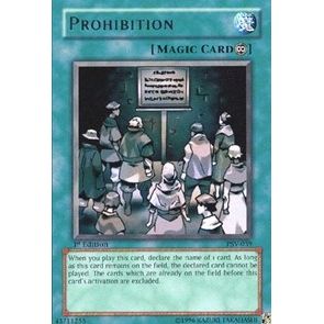Image for Prohibition (PSV-039) (PSV) - YuGiOh