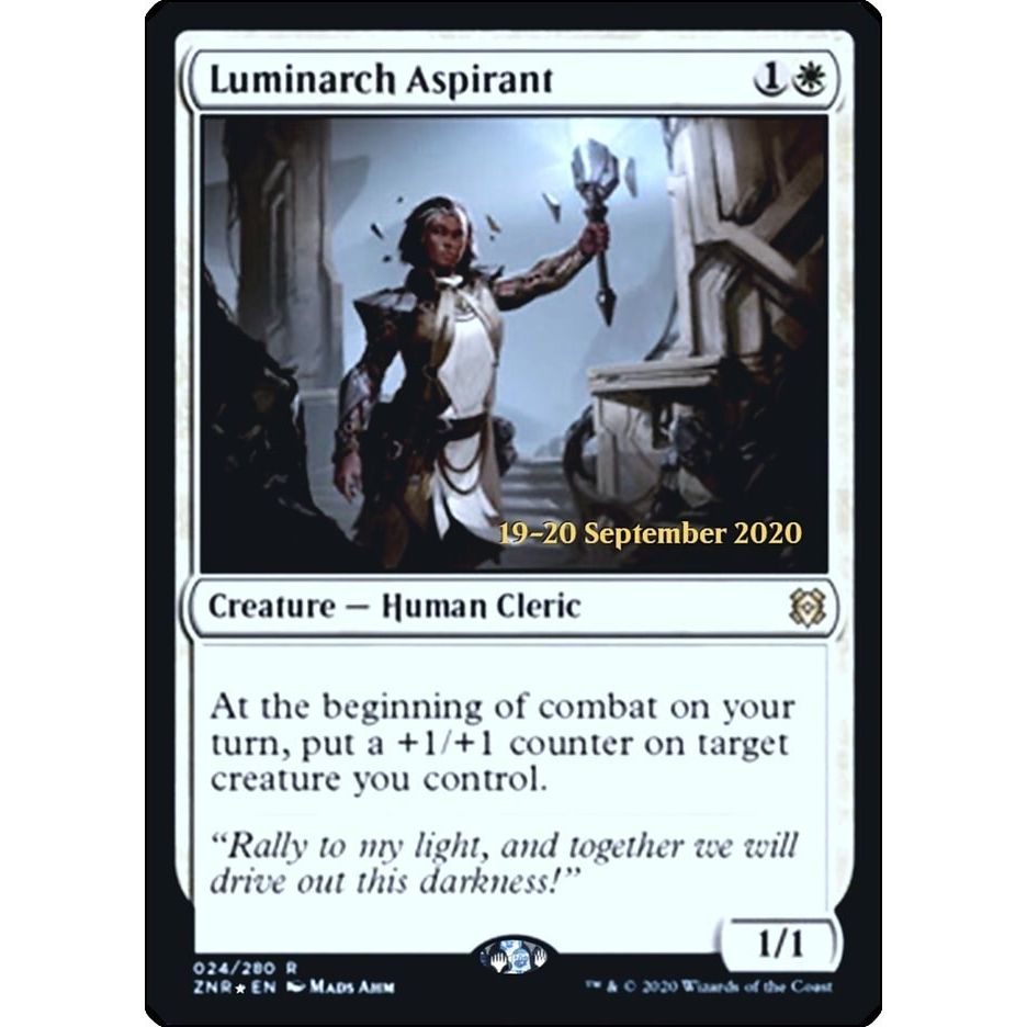 Image for Luminarch Aspirant (24) (PRE) - Magic: The Gathering