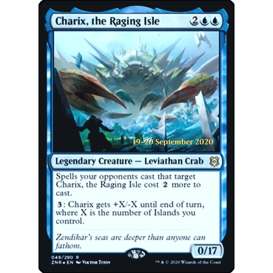 Image for Charix, the Raging Isle (49) (PRE) - Magic: The Gathering