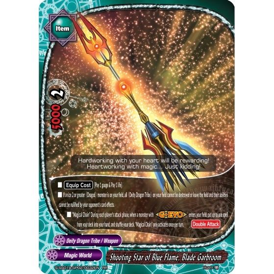Image for Shooting Star of Blue Flame, Blade Garbroom (S-SS01A-SP02/0032EN) (S-SS01A) - Future Card BuddyFight