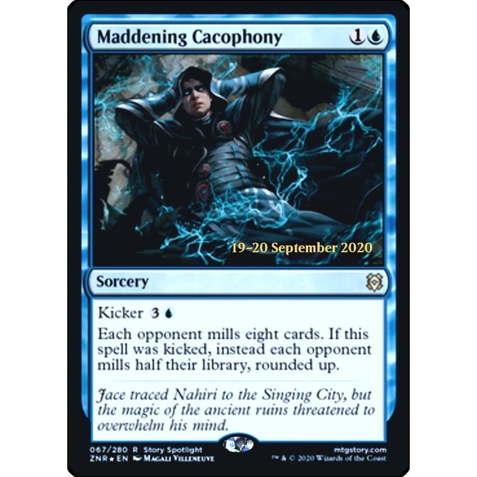 Image for Maddening Cacophony (67) (PRE) - Magic: The Gathering