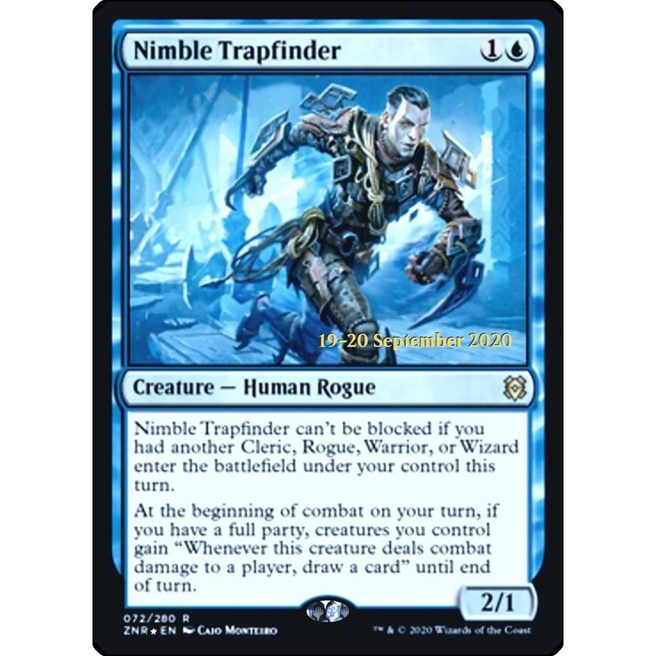 Image for Nimble Trapfinder (72) (PRE) - Magic: The Gathering