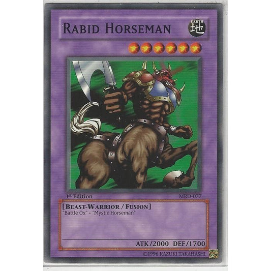 Image for Rabid Horseman (MRD-077) (MRD) - YuGiOh