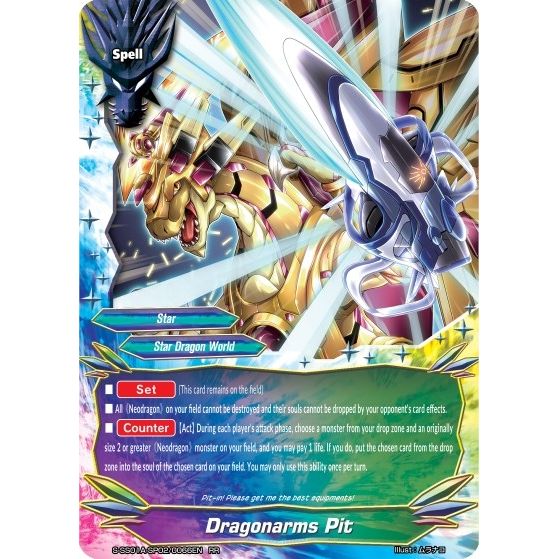 Image for Dragonarms Pit (S-SS01A-SP02/0066EN) (S-SS01A) - Future Card BuddyFight