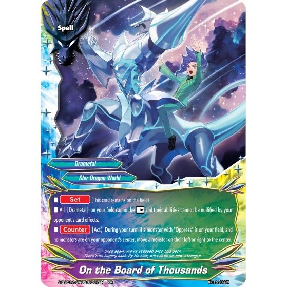 Image for On the Board of Thousands (S-SS01A-SP02/0067EN) (S-SS01A) - Future Card BuddyFight