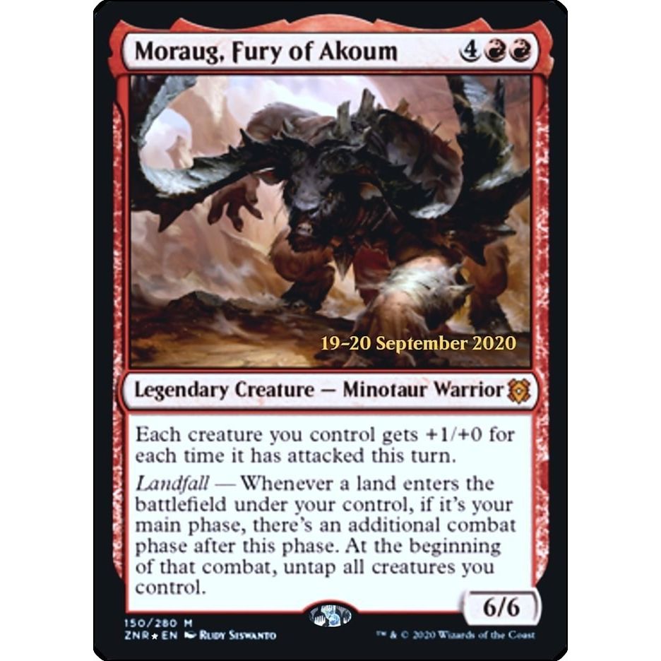 Image for Moraug, Fury of Akoum (150) (PRE) - Magic: The Gathering