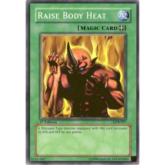 Image for Raise Body Heat (LOB-097) (LOB) - YuGiOh