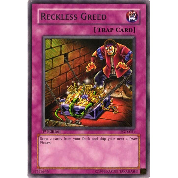 Image for Reckless Greed (PGD-051) (PGD) - YuGiOh