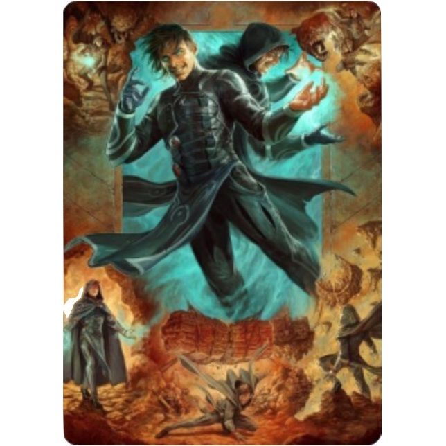 Image for Jace, Mirror Mage Art Card (2/81) (2) (ASZNR) - Magic: The Gathering