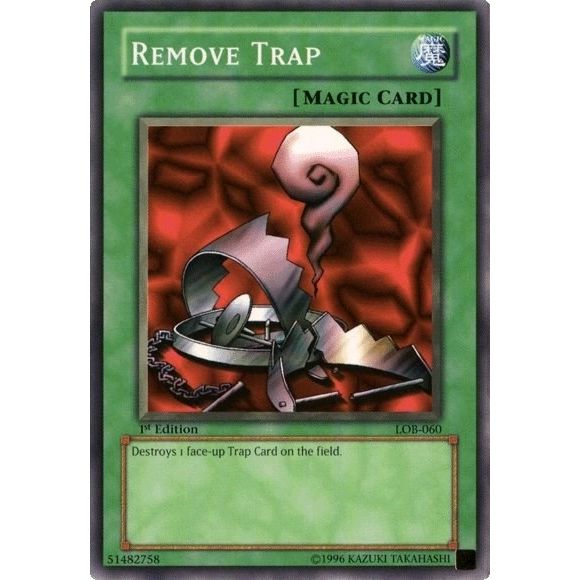 Image for Remove Trap (LOB-060) (LOB) - YuGiOh