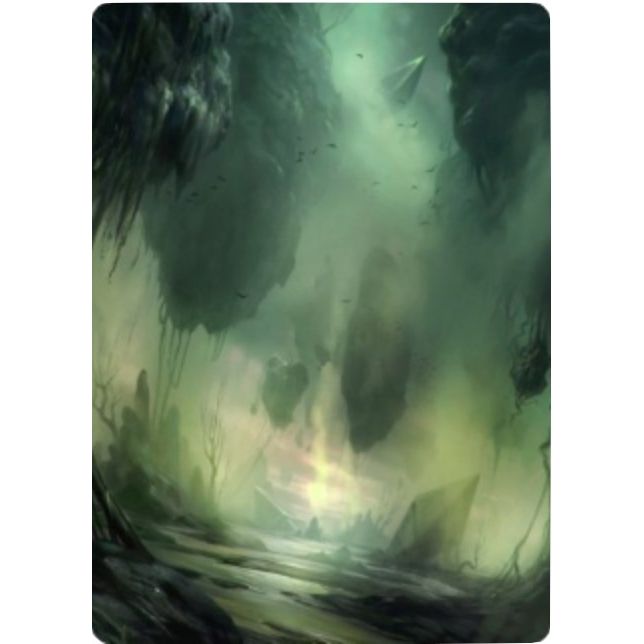 Image for Swamp Art Card (13/81) (13) (ASZNR) - Magic: The Gathering