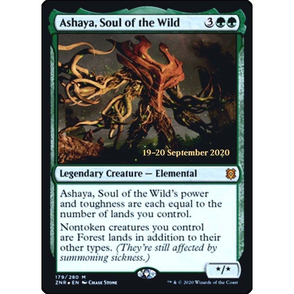 Image for Ashaya, Soul of the Wild (179) (PRE) - Magic: The Gathering