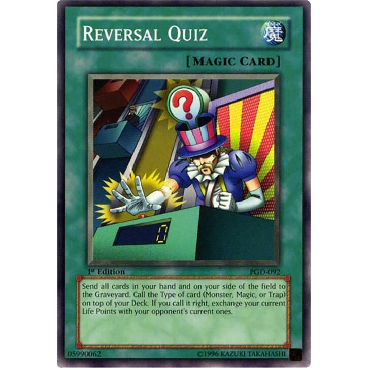 Image for Reversal Quiz (PGD-092) (PGD) - YuGiOh