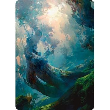 Image for Forest Art Card (21/81) (Gold-Stamped Signature) (21) (ASZNR) - Magic: The Gathering