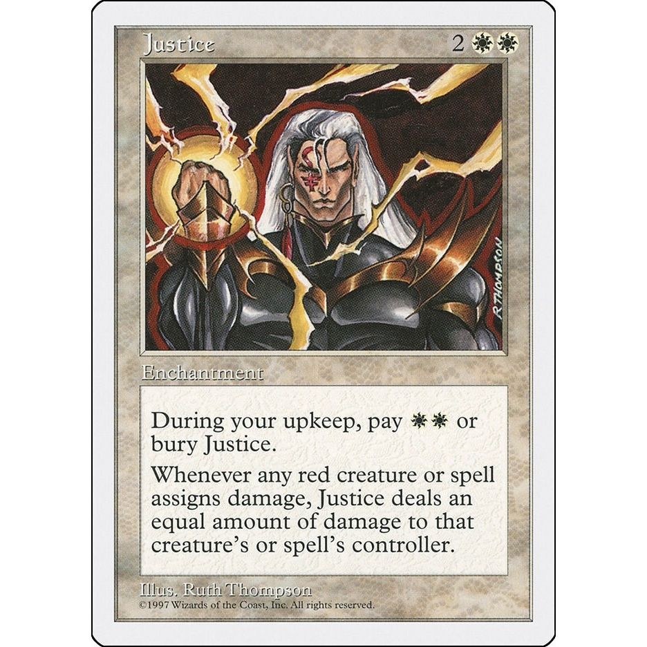 Image for Justice (5ED) - Magic: The Gathering