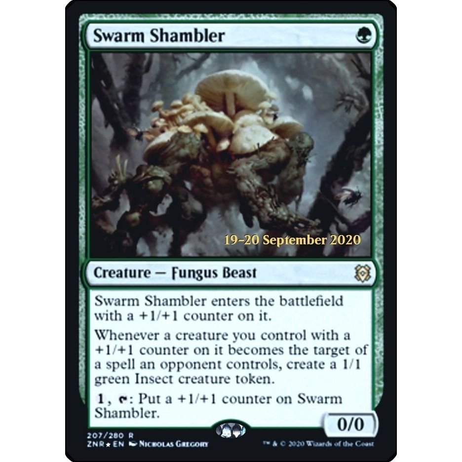 Image for Swarm Shambler (207) (PRE) - Magic: The Gathering