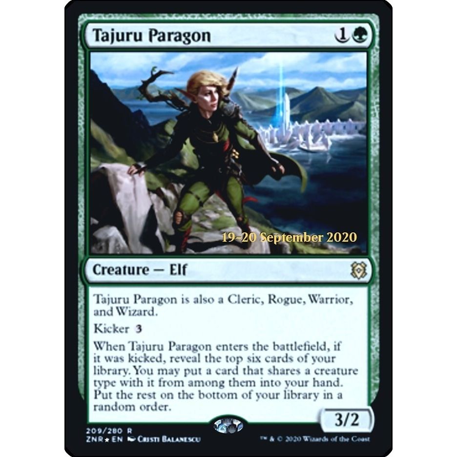Image for Tajuru Paragon (209) (PRE) - Magic: The Gathering