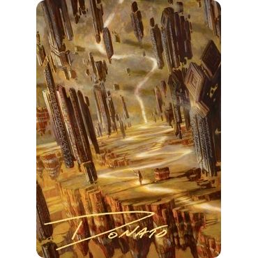 Image for Brightclimb Pathway Art Card (Gold-Stamped Signature) (23) (ASZNR) - Magic: The Gathering