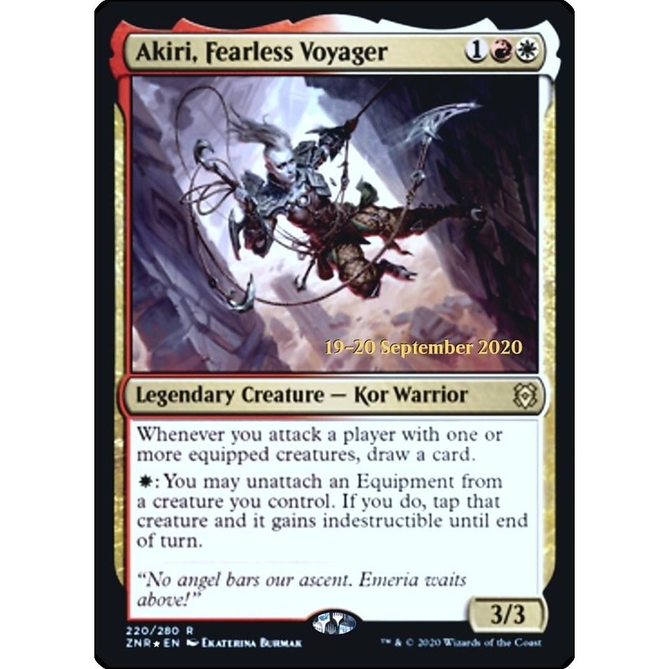 Image for Akiri, Fearless Voyager (220) (PRE) - Magic: The Gathering