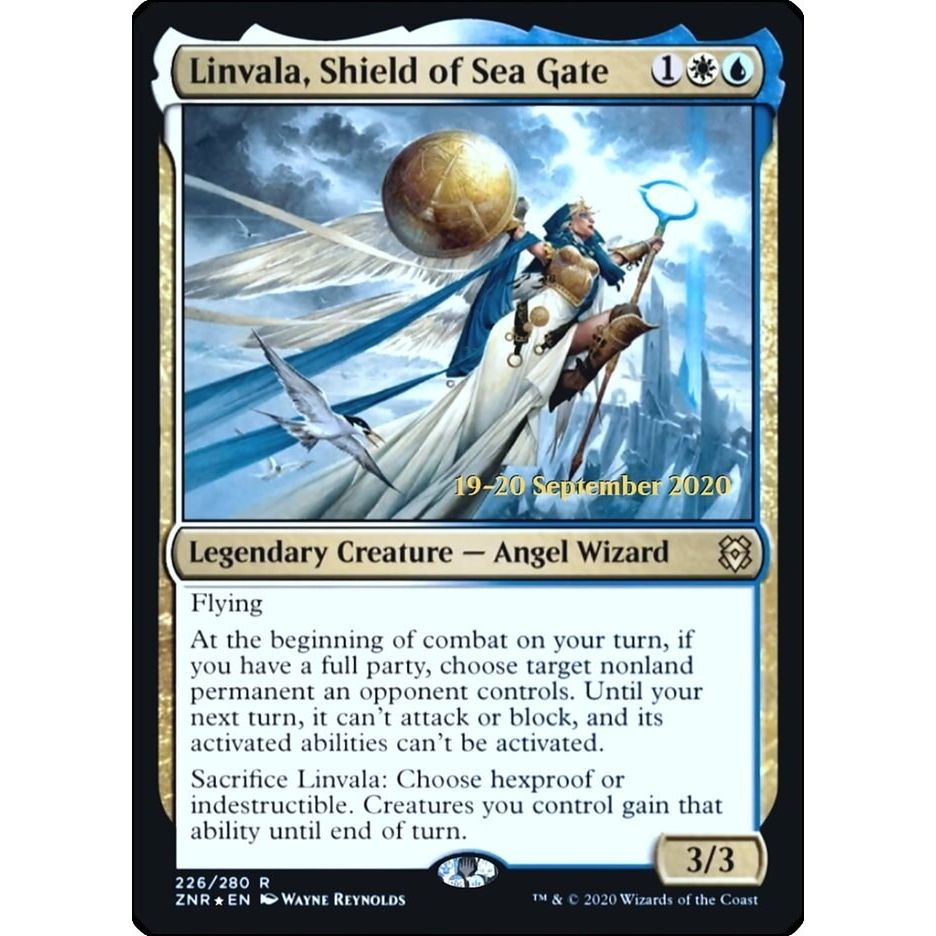 Image for Linvala, Shield of Sea Gate (226) (PRE) - Magic: The Gathering