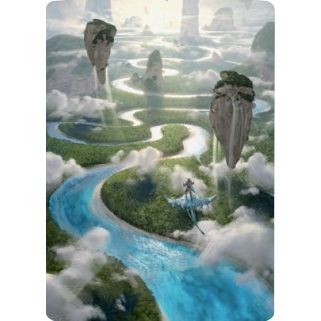 Image for Clearwater Pathway Art Card (25) (ASZNR) - Magic: The Gathering