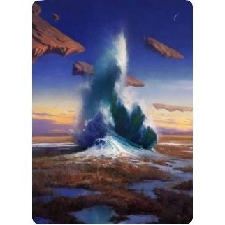 Image for Flooded Strand Art Card (29) (ASZNR) - Magic: The Gathering