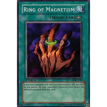Image for Ring of Magnetism (MRD-139) (MRD) - YuGiOh