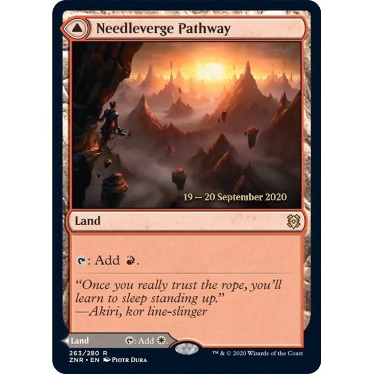 Image for Needleverge Pathway (263) (PRE) - Magic: The Gathering