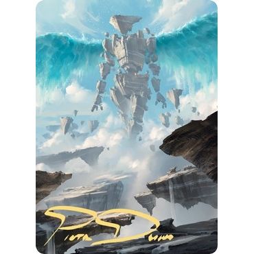 Image for Celestial Colonnade Art Card (Gold-Stamped Signature) (33) (ASZNR) - Magic: The Gathering
