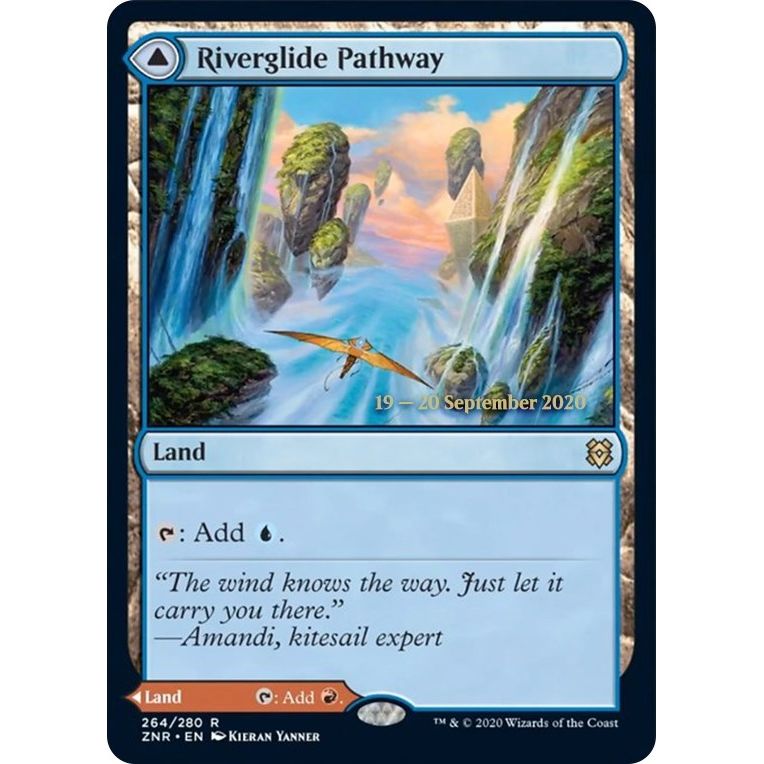 Image for Riverglide Pathway (264) (PRE) - Magic: The Gathering