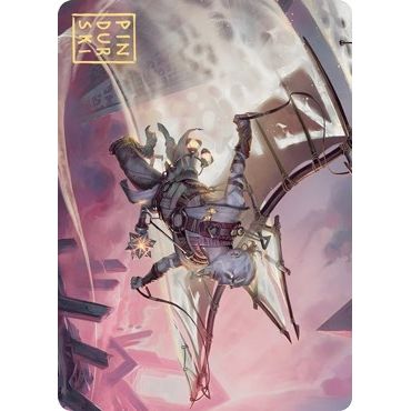 Image for Kitesail Cleric Art Card (Gold-Stamped Signature) (40) (ASZNR) - Magic: The Gathering