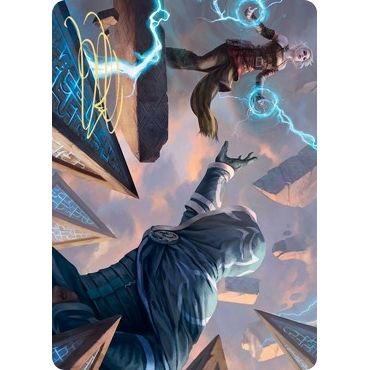 Image for Nahiri's Binding Art Card (Gold-Stamped Signature) (42) (ASZNR) - Magic: The Gathering
