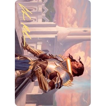 Image for Tazri, Beacon of Unity Art Card (Gold-Stamped Signature) (45) (ASZNR) - Magic: The Gathering