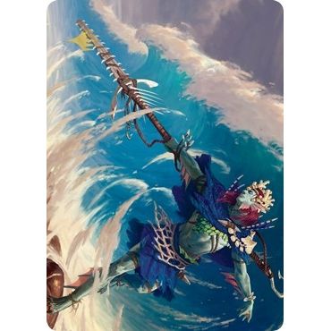 Image for Tazeem Roilmage Art Card (Gold-Stamped) (51) (ASZNR) - Magic: The Gathering