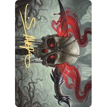 Image for Mind Carver Art Card (Gold-Stamped Signature) (57) (ASZNR) - Magic: The Gathering