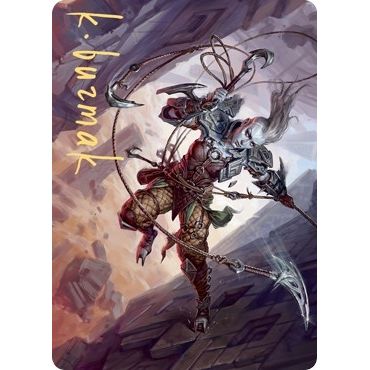 Image for Akiri, Fearless Voyager Art Card (Gold-Stamped Signature) (74) (ASZNR) - Magic: The Gathering