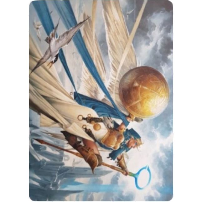 Image for Linvala, Shield of Sea Gate Art Card (77) (ASZNR) - Magic: The Gathering